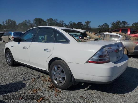 2008 Ford Taurus Limited with VIN 1FAHP28W58G144574, listed as a Copart auction lot 74658954 with 179,824 mi miles and Salvage Title. Bid and sale history available at carsss.com. Image 2.