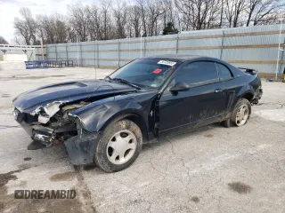 2001 Ford Mustang Standard z VIN 1FAFP40431F148521, wystawiony jako Copart lot #50789955 z przebiegiem 119 356 mil mil oraz Szkoda całkowita • Salvage title. Historia ofert i sprzedaży dostępna na DreamBid. Obrazek 1.