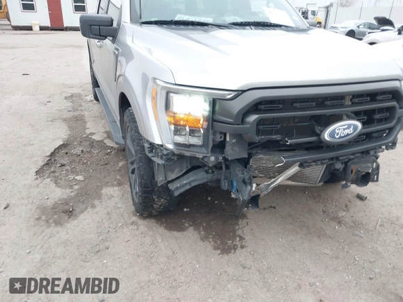2021 Ford F-150 XL with VIN 1FTEW1C85MFB53536, listed as a IAAI auction lot 41343773 with 101,407 mi miles and . Bid and sale history available at DreamBid. Image 6.