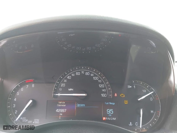 2017 Cadillac ATS Sedan RWD with VIN 1G6AA5RX1H0208370, listed as a IAAI auction lot 41814508 with 42,997 mi miles. Bid and sale history available at carsss.com. Image 7.