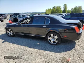 2006 Bentley Flying Spur с VIN SCBBR53W86C033012, выставлен на аукционе Copart как лот 55296465 с пробегом 84 874 миль миль и Чистый • Clean title. История ставок и продаж доступна на DreamBid. Изображение 2.