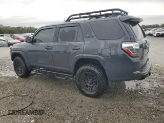 2024 Toyota 4Runner TRD Pro with VIN JTELU5JR0R6233555, listed as a Copart auction lot 85615804 with 6,346 mi miles and Salvage title. Bid and sale history available at DreamBid. Image 2.