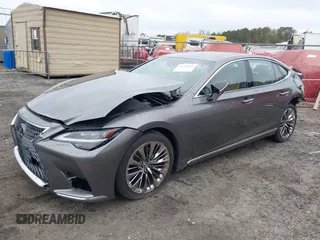 2021 Lexus LS with VIN JTHD51FF7M5013906, listed as a IAAI auction lot 40798850 with 16,535 mi miles. Bid and sale history available at carsss.com. Image 18.