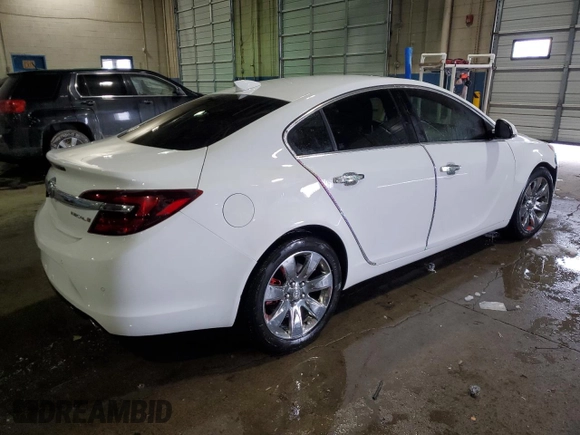 2015 Buick Regal Premium II with VIN 2G4GR5GX5F9107253, listed as a Copart auction lot 46037575 with 154,905 mi miles and Clean Title. Bid and sale history available at carsss.com. Image 3.