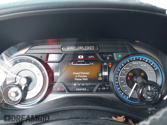2022 Ram 2500 Limited with VIN 3C6UR5TL9NG195293, listed as a IAAI auction lot 42023716 with 48,702 mi miles and . Bid and sale history available at DreamBid. Image 7.