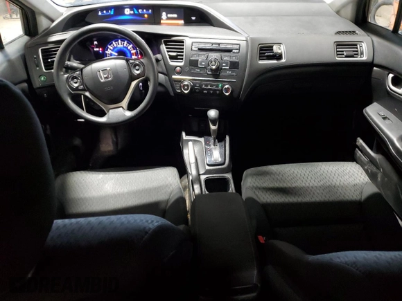 2015 Honda Civic LX with VIN 19XFB2F56FE066247, listed as a Copart auction lot 53263985 with 90,771 mi miles and Salvage Title. Bid and sale history available at carsss.com. Image 8.