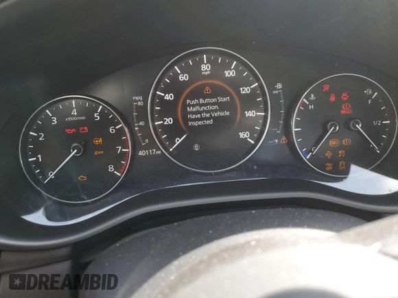 2023 Mazda 3 S Select with VIN 3MZBPABM4PM367871, listed as a Copart auction lot 50028515 with 40,117 mi miles and Salvage Title. Bid and sale history available at DreamBid. Image 9.