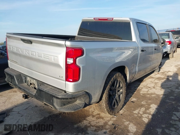2022 Chevrolet Silverado 1500 LT Trail Boss with VIN 1GCPYFEL6NZ158262, listed as a IAAI auction lot 41039379 with 125,225 mi miles and . Bid and sale history available at DreamBid. Image 4.