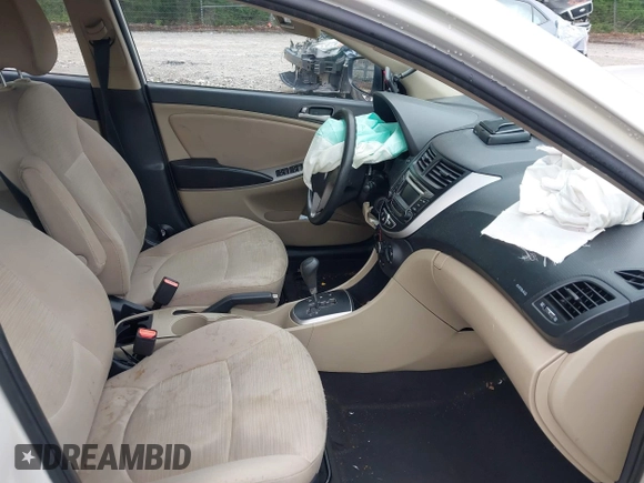 2016 Hyundai Accent SE with VIN KMHCT4AE9GU995267, listed as a IAAI auction lot 42347749 with 177,145 mi miles and . Bid and sale history available at DreamBid. Image 5.