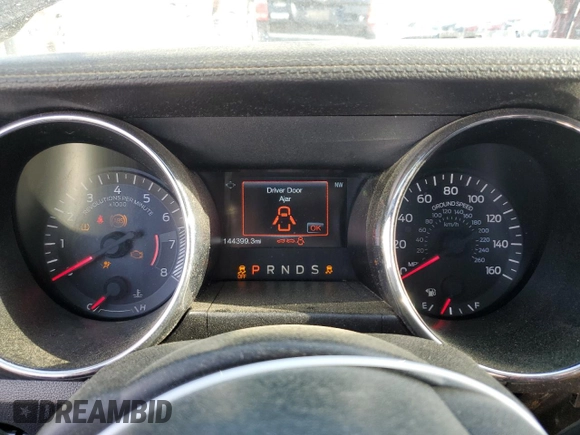 2015 Ford Mustang V6 with VIN 1FA6P8AM3F5305922, listed as a Copart auction lot 51143665 with 144,399 mi miles and Clean title. Bid and sale history available at DreamBid. Image 9.