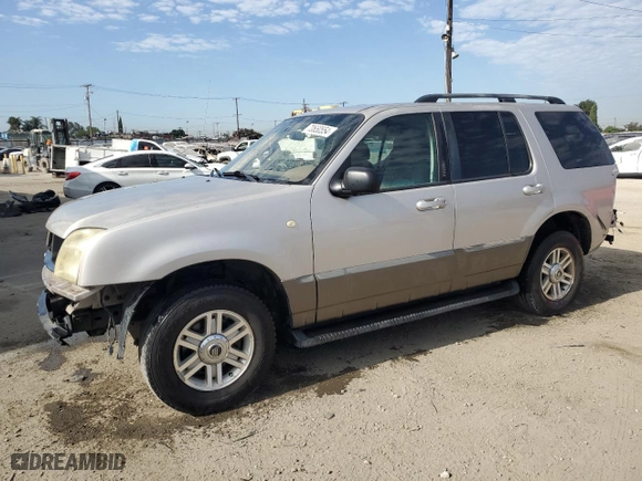 2003 Mercury Mountaineer Convenience with VIN 4M2ZU86K43UJ18143, listed as a Copart auction lot 70650554 with 248,302 mi miles and Salvage Title. Bid and sale history available at carsss.com. Image 1.