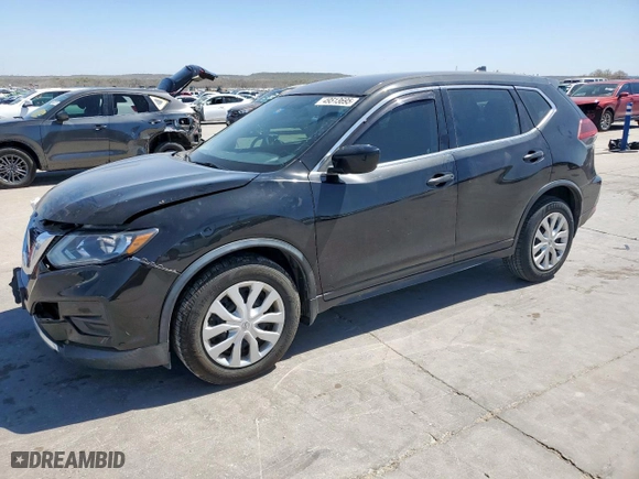 2018 Nissan Rogue S with VIN KNMAT2MTXJP600903, listed as a Copart auction lot 49513695 with 96,095 mi miles and Salvage Title. Bid and sale history available at carsss.com. Image 1.