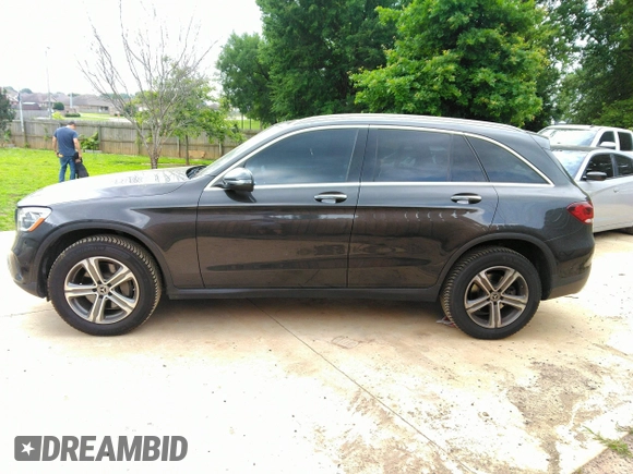 2021 Mercedes-Benz GLC 300 with VIN W1N0G8DB7MV313747, listed as a IAAI auction lot 42435991 with 106,743 mi miles and . Bid and sale history available at DreamBid. Image 14.