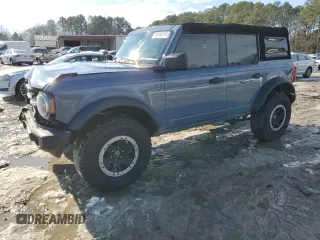 2023 Ford Bronco with VIN 1FMEE5DP0PLB17111, listed as a Copart auction lot 86588374 with 26,093 mi miles and Salvage Title. Bid and sale history available at DreamBid. Image 1.