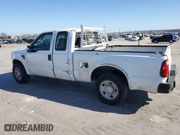 2008 Ford Super Duty F-250 SRW XL with VIN 1FTSX20R88EC82966, listed as a Copart auction lot 43568875 with 330,345 mi miles and Salvage Title. Bid and sale history available at carsss.com. Image 2.
