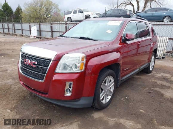 2011 GMC Terrain SLT-1 with VIN 2CTALUEC9B6386437, listed as a IAAI auction lot 41883453 with 183,071 mi miles and . Bid and sale history available at carsss.com. Image 2.