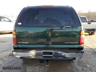 2001 Chevrolet Tahoe LT with VIN 1GNEK13T41J219414, listed as a Copart auction lot 44401445 with 0 mi miles and Non Repairable. Bid and sale history available at carsss.com. Image 6.