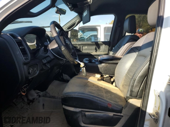 2024 Ram 3500 Tradesman with VIN 3C63R3GJ6RG242519, listed as a Copart auction lot 74437954 with 0 mi miles and Salvage Title. Bid and sale history available at carsss.com. Image 7.