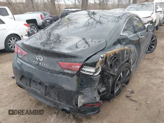 2017 Infiniti Q60 Sport with VIN JN1EV7EL9HM551960, listed as a IAAI auction lot 41661782 with 127,358 mi miles. Bid and sale history available at carsss.com. Image 4.