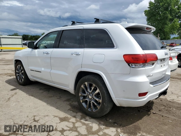 2018 Jeep Grand Cherokee High Altitude z VIN 1C4RJFCT9JC444510, wystawiony jako Copart lot #58078285 z przebiegiem 98 226 mil mil oraz Szkoda całkowita • Salvage title. Historia ofert i sprzedaży dostępna na DreamBid. Obrazek 2.