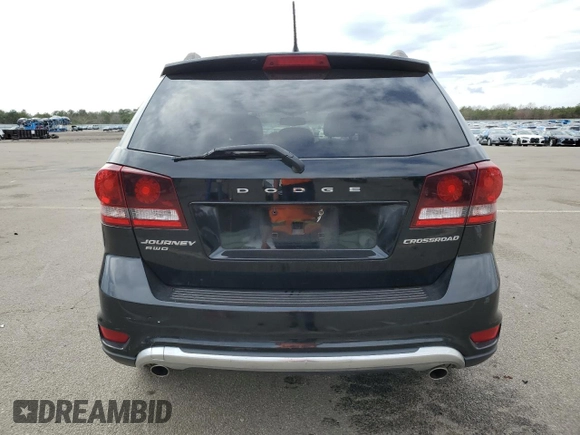 2017 Dodge Journey Crossroad Plus with VIN 3C4PDDGGXHT578201, listed as a Copart auction lot 47248924 with 81,357 mi miles and Salvage title. Bid and sale history available at DreamBid. Image 6.