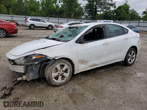 2016 Dodge Dart SXT z VIN 1C3CDFBB7GD650373, wystawiony jako Copart lot #56409275 z przebiegiem 133 309 mil mil oraz Szkoda całkowita • Salvage title. Historia ofert i sprzedaży dostępna na DreamBid. Obrazek 1.
