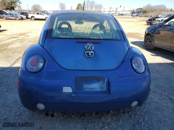 2001 Volkswagen New Beetle GLS with VIN 3VWCC21C21M403790, listed as a Copart auction lot 89216715 with NaN miles and Salvage Title. Bid and sale history available at carsss.com. Image 6.