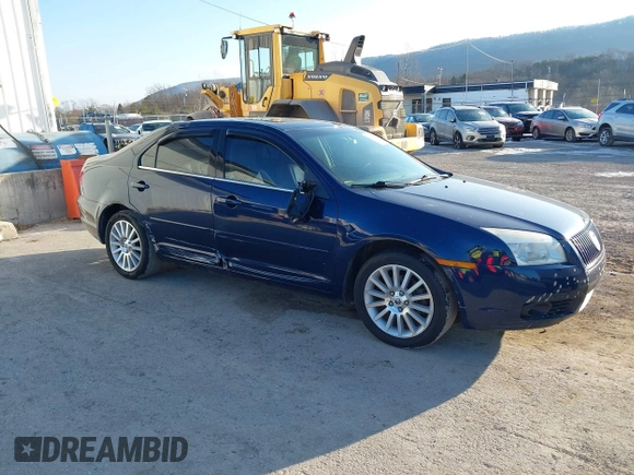 2007 Mercury Milan Premier with VIN 3MEHM08Z37R629321, listed as a IAAI auction lot 41448308 with 190,101 mi miles and . Bid and sale history available at DreamBid. Image 1.