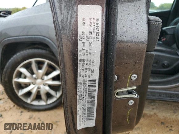 2018 Jeep Cherokee Limited with VIN 1C4PJLDX6JD552228, listed as a Copart auction lot 71295744 with 89,541 mi miles and Salvage title. Bid and sale history available at DreamBid. Image 14.