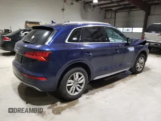 2020 Audi Q5 Premium with VIN WA1ANAFY8L2115490, listed as a Copart auction lot 87094424 with 49,528 mi miles and Salvage Title. Bid and sale history available at carsss.com. Image 3.