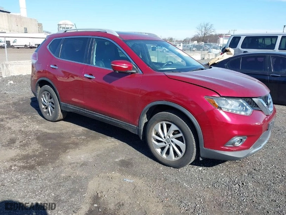 2015 Nissan Rogue SV with VIN 5N1AT2MV9FC898176, listed as a IAAI auction lot 41756986 with 54276 miles. Bid and sale history available at carsss.com. Image 1.