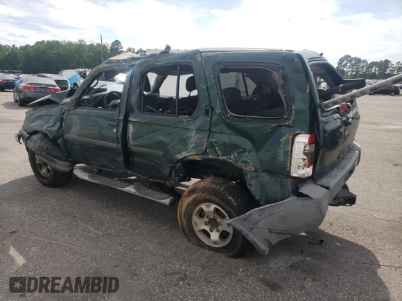 2001 Nissan Xterra XE with VIN 5N1ED28Y31C541085, listed as a Copart auction lot 57450195 with Not provided miles and Salvage title. Bid and sale history available at DreamBid. Image 2.