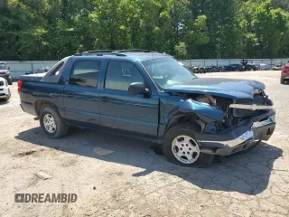 2005 Chevrolet Avalanche LS with VIN 3GNEC12Z45G241729, listed as a Copart auction lot 59558135 with 128,802 mi miles and Salvage title. Bid and sale history available at DreamBid. Image 4.