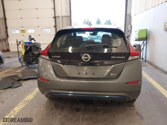2020 Nissan LEAF SV with VIN 1N4AZ1CP4LC307317, listed as a IAAI auction lot 40906972 with 50,072 mi miles. Bid and sale history available at carsss.com. Image 16.
