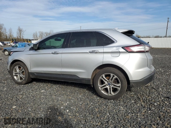 2016 Ford Edge Titanium with VIN 2FMPK4K92GBB06627, listed as a Copart auction lot 47060955 with 161,395 mi miles and Salvage Title. Bid and sale history available at carsss.com. Image 2.