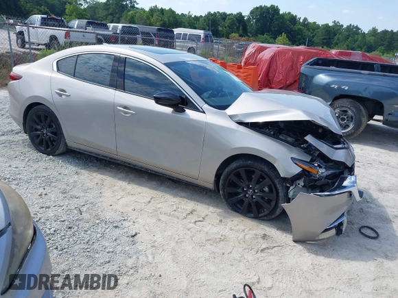 2022 Mazda 3 2.5 Turbo with VIN 3MZBPBAY8NM300598, listed as a IAAI auction lot 42569553 with 27,736 mi miles and . Bid and sale history available at DreamBid. Image 1.