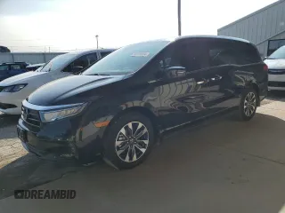 2024 Honda Odyssey EX-L with VIN 5FNRL6H64RB036234, listed as a Copart auction lot 68109994 with 106 mi miles and Salvage Title. Bid and sale history available at DreamBid. Image 1.