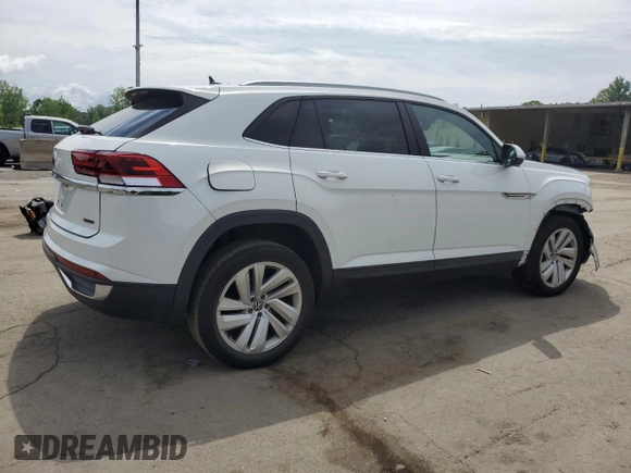 2020 Volkswagen Atlas SE with VIN 1V26C2CA9LC203648, listed as a Copart auction lot 63848285 with 45,352 mi miles and Salvage title. Bid and sale history available at DreamBid. Image 3.