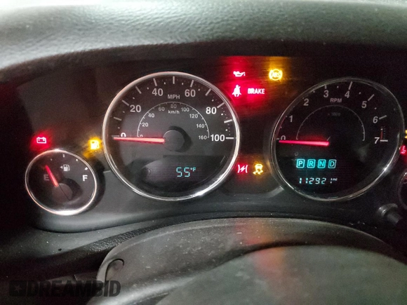 2018 Jeep Wrangler JK Unlimited Sahara with VIN 1C4HJWEG0JL918663, listed as a Copart auction lot 83179554 with 112,921 mi miles and Salvage Title. Bid and sale history available at carsss.com. Image 9.