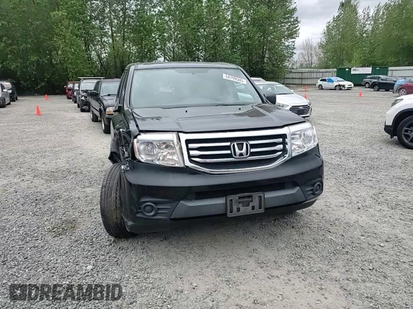 2014 Honda Pilot LX with VIN 5FNYF4H25EB030005, listed as a Copart auction lot 54799505 with 225,778 mi miles and Salvage Title. Bid and sale history available at DreamBid. Image 15.