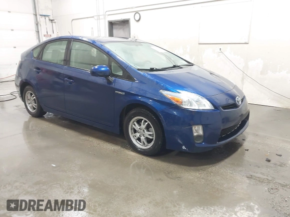 2010 Toyota Prius II with VIN JTDKN3DU6A0066434, listed as a IAAI auction lot 41848392 with 122,446 mi miles. Bid and sale history available at carsss.com. Image 1.