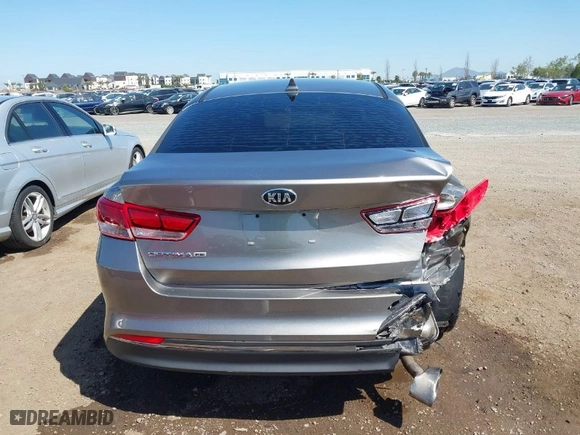 2016 Kia Optima LX with VIN 5XXGT4L39GG116566, listed as a IAAI auction lot 41949407 with 82,679 mi miles. Bid and sale history available at carsss.com. Image 17.