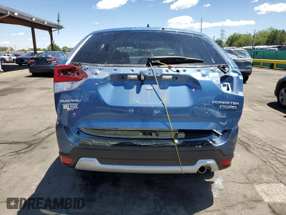 2020 Subaru Forester Touring with VIN JF2SKAXC9LH452951, listed as a Copart auction lot 56428495 with 12,390 mi miles and Salvage title. Bid and sale history available at DreamBid. Image 6.