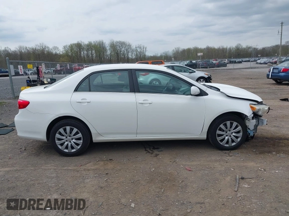 2013 Toyota Corolla L with VIN 2T1BU4EE7DC046672, listed as a IAAI auction lot 42142984 with 144,762 mi miles. Bid and sale history available at carsss.com. Image 14.