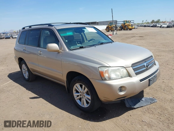 2006 Toyota Highlander z VIN JTEDW21AX60009120, wystawiony jako IAAI lot #41912964 z przebiegiem 304 205 mil mil oraz . Historia ofert i sprzedaży dostępna na DreamBid. Obrazek 1.
