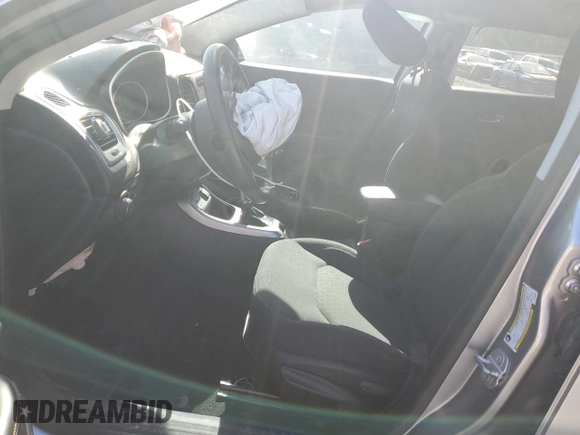 2018 Jeep Compass Sport with VIN 3C4NJCAB5JT240492, listed as a Copart auction lot 53626845 with 75,355 mi miles and Salvage title. Bid and sale history available at DreamBid. Image 7.
