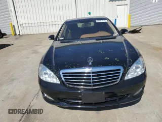 2007 Mercedes-Benz S 5.5L V8 with VIN WDDNG71X87A042271, listed as a Copart auction lot 48587015 with 110,222 mi miles and Salvage Title. Bid and sale history available at carsss.com. Image 5.