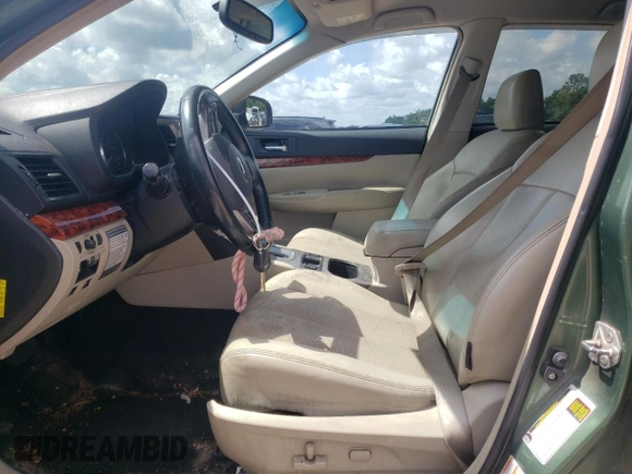 2012 Subaru Outback Limited with VIN 4S4BRBJCXC3204046, listed as a Copart auction lot 58005655 with 300,969 mi miles and Salvage title. Bid and sale history available at DreamBid. Image 7.