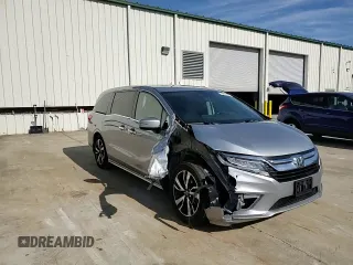 2020 Honda Odyssey Elite with VIN 5FNRL6H99LB007331, listed as a Copart auction lot 88478265 with 53,040 mi miles and Salvage Title. Bid and sale history available at DreamBid. Image 11.