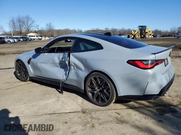 2022 BMW M4 with VIN WBS53AZ05NCK13109, listed as a Copart auction lot 43600854 with 12,285 mi miles. Bid and sale history available at carsss.com. Image 2.